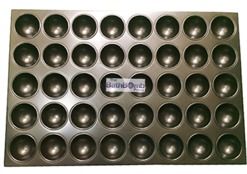 Curing Tray - Medium Round (2 3/8") Empty Picture of Bath Bomb Curing Tray - Medium Round (2 3/8")