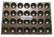 Curing Tray - Large Round (2.75") Picture of DENTED - Bath Bomb Curing Tray - Large Round (2.75") - LIMITED QUANTITIES