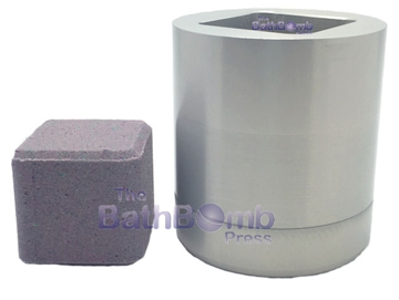 2" Square Bath Bomb Mold Picture of Large Square Cube Mold (2")